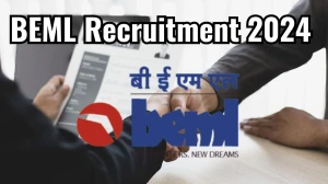 BEML Recruitment 2024 New Notification Out, Check Post, Vacancies, Salary, Qualification, Age Limit and How to Apply